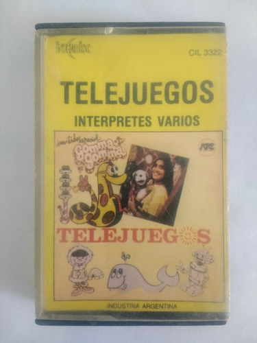  Telejuegos Casete Original Infantil 