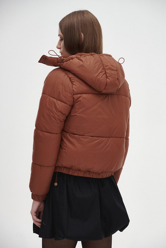 Campera Edwin Mujer Sweet Puffer Abrigo