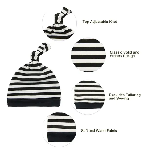 Conjunto Gorro Y Manoplas Bebé Invierno Recién Nacido