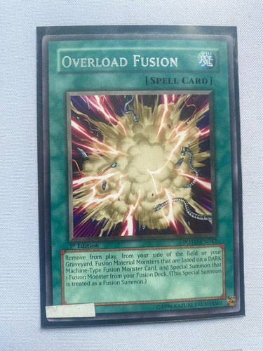 Overload Fusion Primera Rara Yugioh