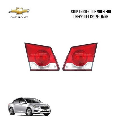 Stop Trasero Maletera Chevrolet Cruze Rh/lh