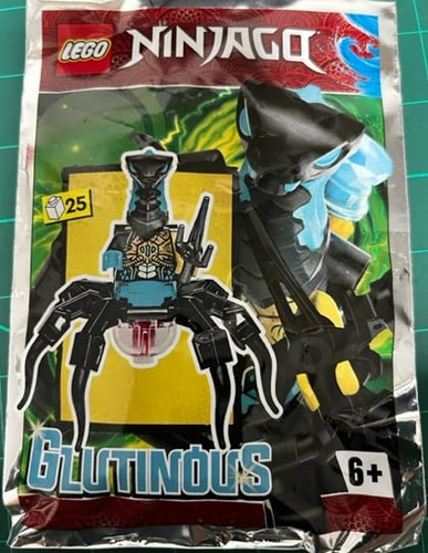 Lego Ninjago: Minifigura Glutinosa Con Sai (globby)