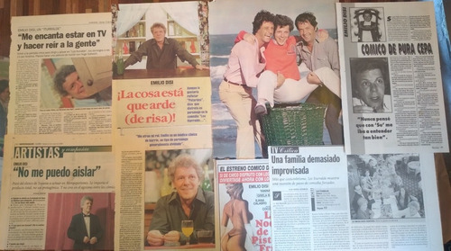 Lote 20 Recortes Emilio Disi (Usado)