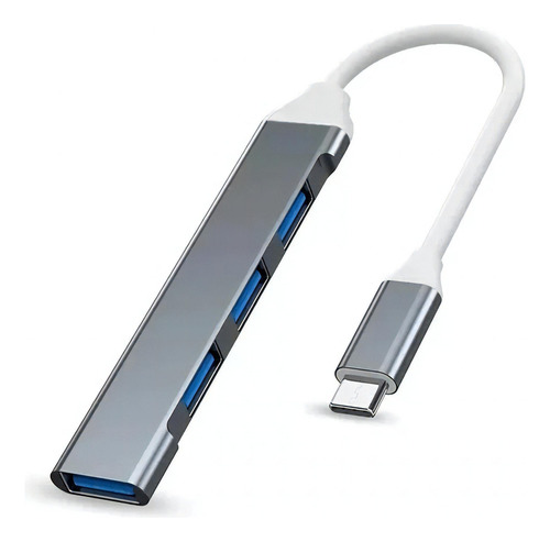 Hub Tipo C Com 4 Portas Usb