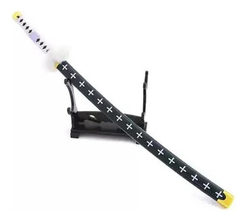 Para Espadachim De Metal Katana Espada One Piece Roronoa
