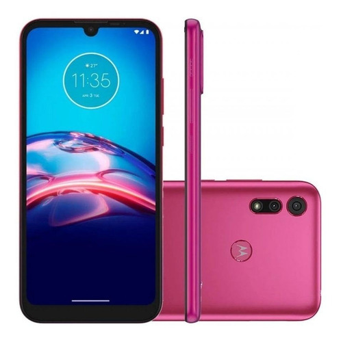 Imagen 4 de 7 de Moto E6i Dual SIM 32 GB pink 2 GB RAM