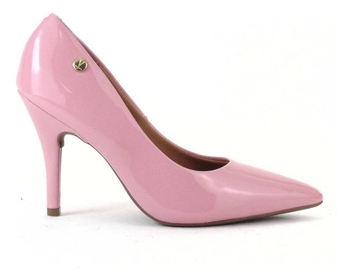 Stilettos Vizzano Rosado Charol Taco 9cm Mujer Zapatos 