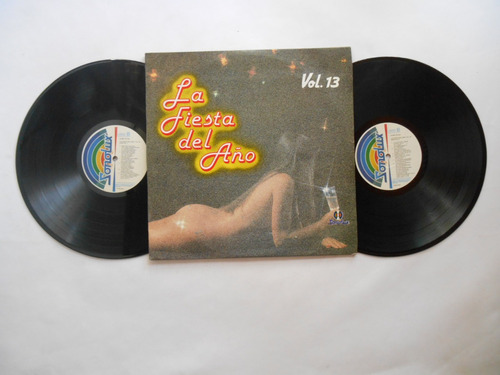 La Fiesta Del Año Vol. 13 Varios Lp Vinilo Colombia 1991