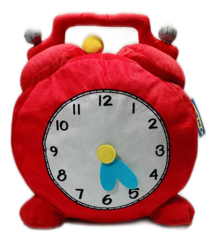 Peluche Reloj Didáctico Original Ikea 34 Cms 