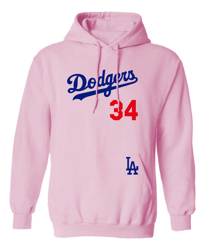 Sudadera Modelo Mlb Los Angeles Dodgers Valenzuela 34