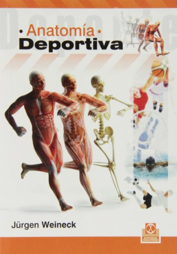 Libro Anatomía Deportiva Bicolor  De Weineck Jürgen Paidotri