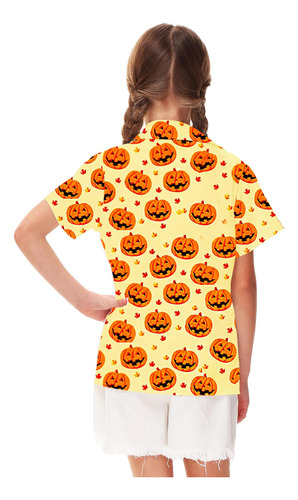 Camisas Con Botones De Halloween Camisa De Fantasma De Calab