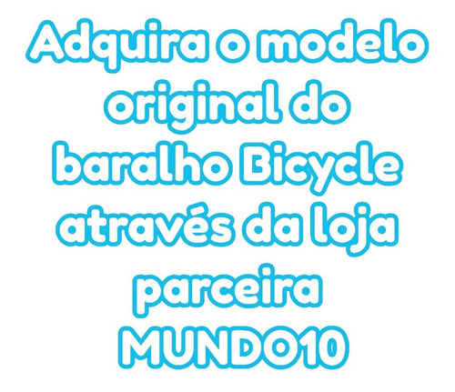 Imagem 4 de 5 de Baralho Bicycle Standard Preto + Bicycle Standard Azul