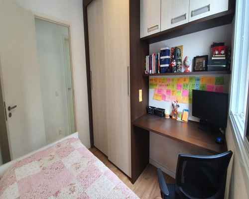 Imagem 2 de 18 de Apartamento À Venda No Tatuapé - 2 Dormitórios - 1 Vaga Livre - 1 Suite - Ap04004 - 70218447