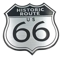 Comprar Emblema Placa Cromadas Insignia Metal Ruta 66 For Cadillac