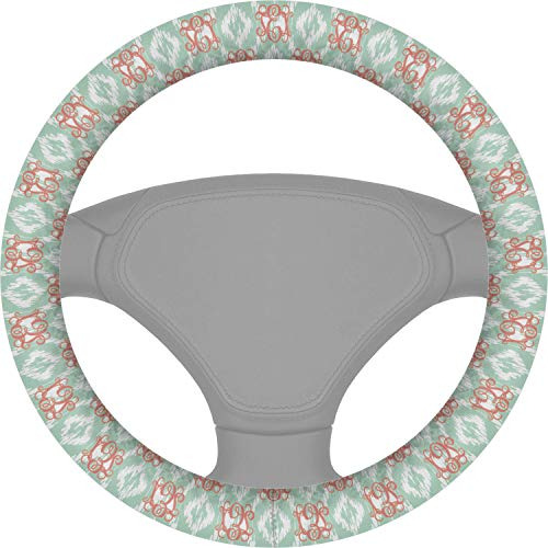 Rnk Shops Monogram Steering Wheel Cover (personalized)