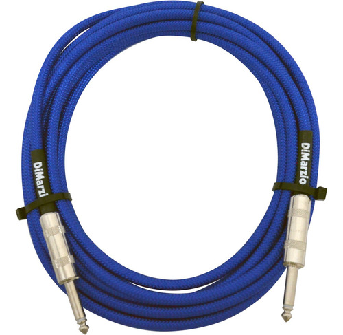 Cable P/instrumento 5.4 M Azul Electrico Dimarzio Ep1718 Ebu