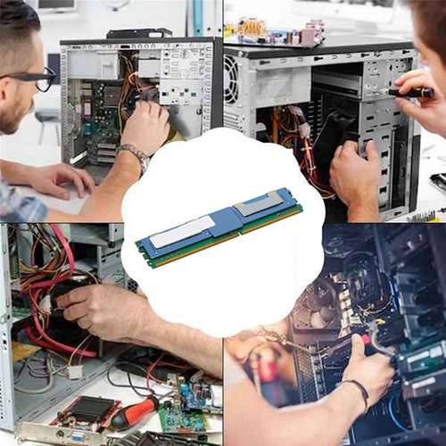 // Memoria Ram Ddr2 De 8 Gb, 667 Mhz, Pc2 5300, 240 Pines,