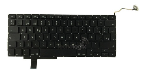 Teclado Para Macbook Pro 17 A1297 2009 2010 2011 2012 Esp Color Negro