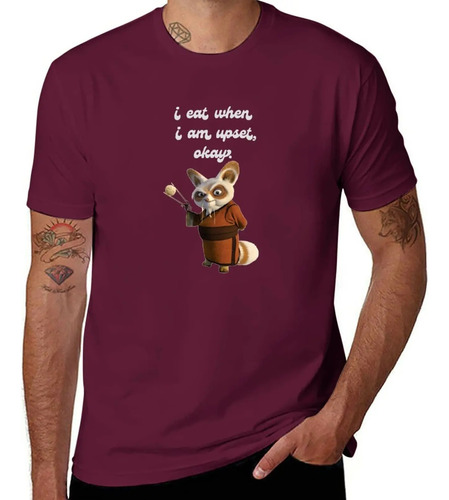 Camiseta Master Shifu Kung Fu Pshirt A, Camisetas Estampadas