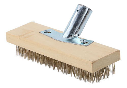 Cepillo De Alambre Resistente Para 20 Cm Con Adaptador