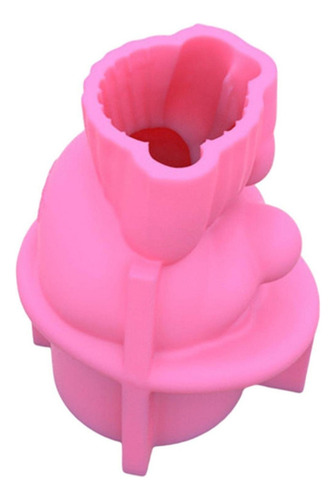 Molde De Silicona Con Cabeza De Niña 3d, Maceta Suculenta,