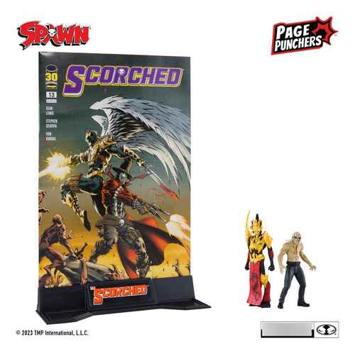 Spawn Freak/ Mandarin Spawn+ Comic Mcfarlane Scorched 90412