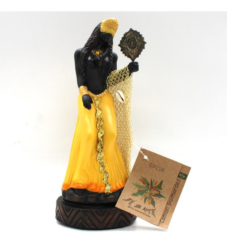 Orixá Oxum - 26 Cm - Camasi Guimarães Umbanda Candomblé Cor Colorido