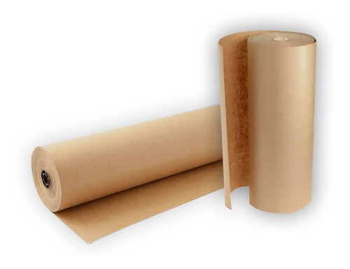 Kit 3 Papel Kraft Bobina 60cm X 450 M Gramatura Resistente