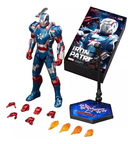 Boneco Homem De Ferro Patriot Figure Iron Man 3