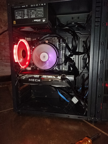 Pc Gamer Ryzen 5 2600 Rx 6600 480gb 12gb Ram Sin Perifericos (Usado)