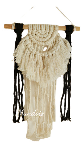 Set 3 Tapices Macramé Bohemio Tejido Atrapasueños Colgante