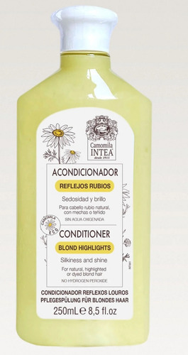 Camomila Intea Acondicionador Reflejos Rubios 250 Ml