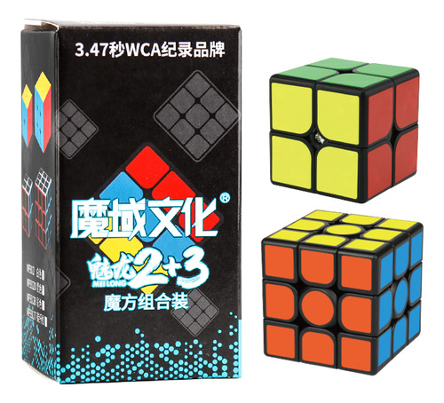 Set De Juego Moyu Meilong Mf3 Y Mf2 Cube De 3 X 3 X 3 Con 2