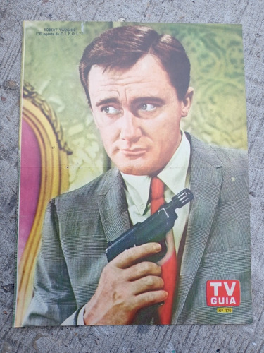 Poster Tv Guia N.170 - Robert Vaughn - El Agente De Cipol