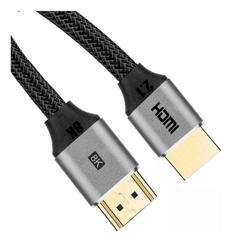 Cable Hdmi 2.1 8k 60hz - 4k 120hz 1.5m Ps5, Ps4, Xbox - Jaso