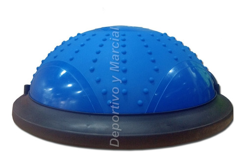 Bosu Semi Esfera 46 Cm Con Bandas Elasticas Inflador Cuotas