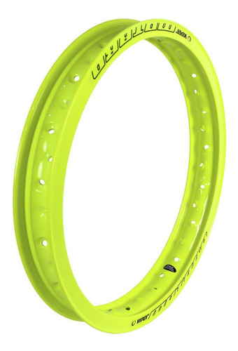 Aro Alumínio Motard 17 X 1.85 Viper Amarelo Neon Honda Dream