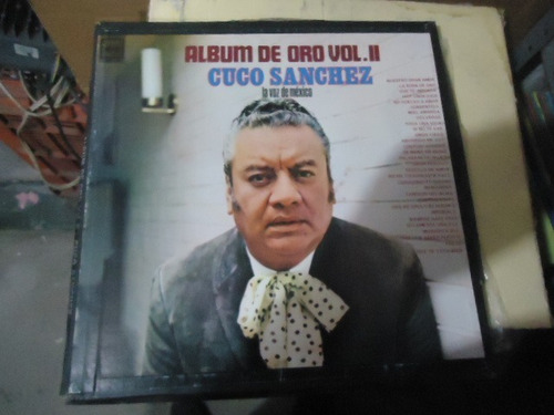 Cuco Sanchez Album De Oro Vol.2 Con 3 Discos Lp