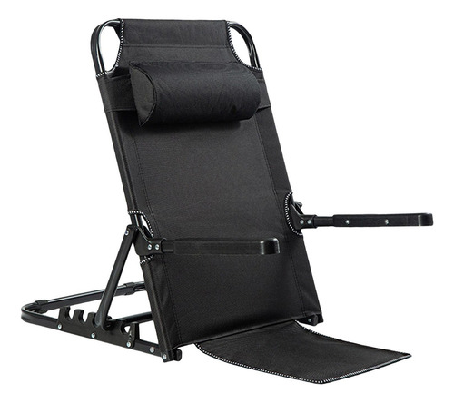 Respaldo De Cama Plegable Ajustable Lazy Floor Silla Soporte