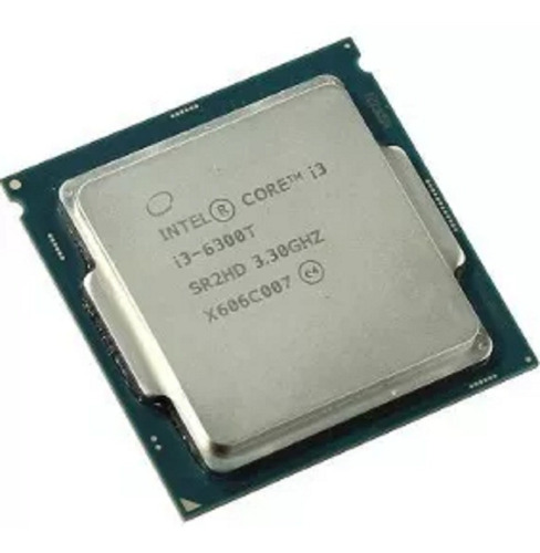 Processador gamer Intel Core i3-6300T BX80662I36300T  de 2 núcleos e  3.3GHz de frequência com gráfica integrada