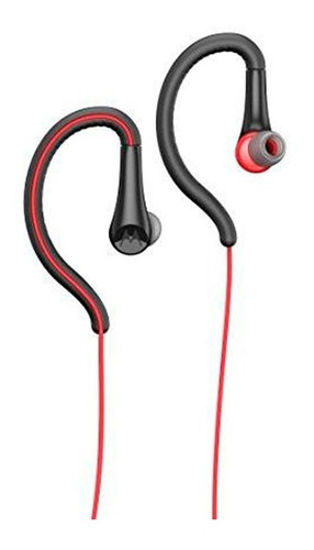 Auriculares In-ear Motorola Earbuds Sport Negro Con Luz  