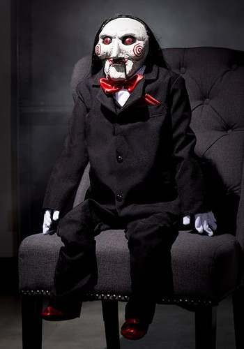Boneco Saw Billy The Puppet Prop Réplica Da Trick Or Treat Studios Réplica