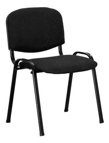 Silla Operativa Apilable Dakot 700 Negra Tela Rústica