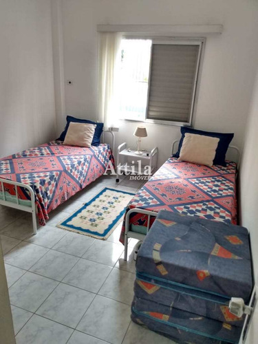 Imagem 5 de 8 de Apto 2 Dorms., (lado Praia), Sacada, 1 Vaga, Enseada - V3974