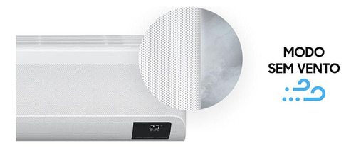 Aire acondicionado Samsung Windfree Windfree Split Inverter, 9000 Btus, frío, AR12AVHABWKNAZ, blanco