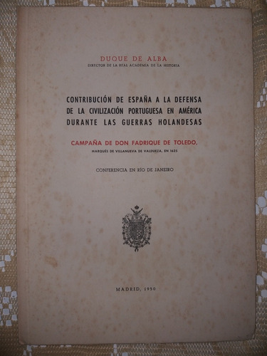 Autografado Xvii duque De Alba Do Reino Da Espanha (raro)