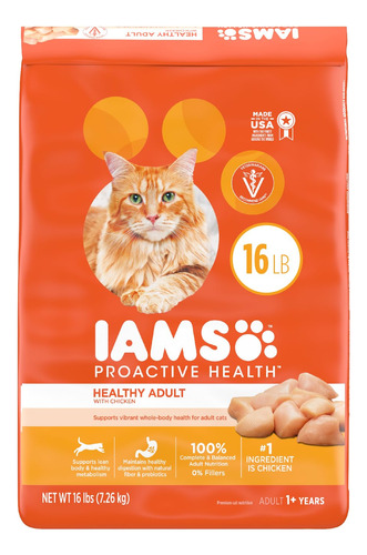 Iams Proactive Health Alimento Original Seco Para Gatos Adul