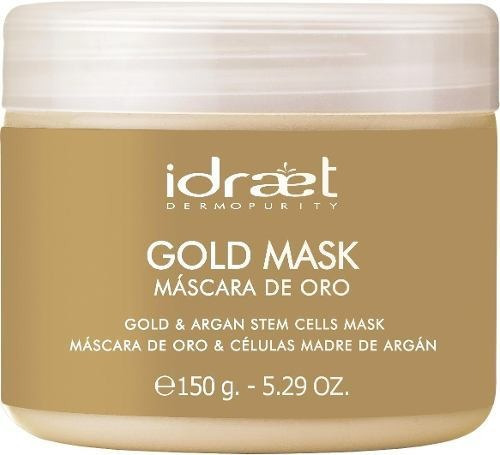 Mascarilla facial para piel Idraet Gold Mask 150g