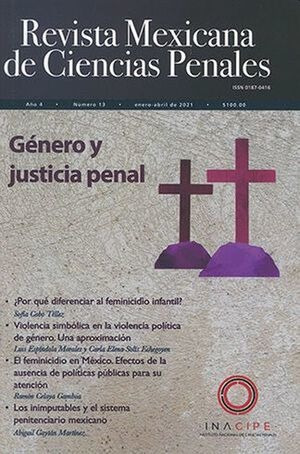 Libro Revista Mexicana De Ciencias Penales Genero Y Ju Nuevo